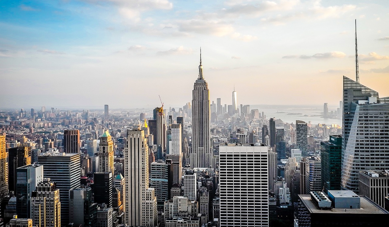 NYC building skyline